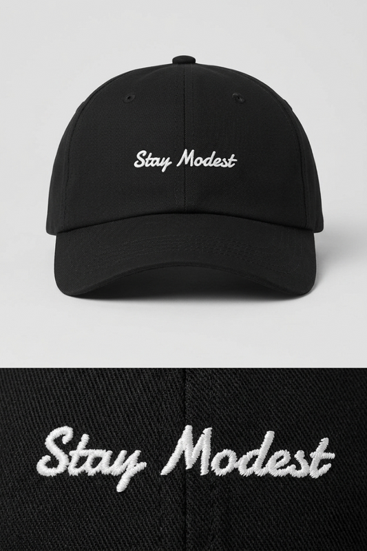 Stay Modest Low-Profile Cap