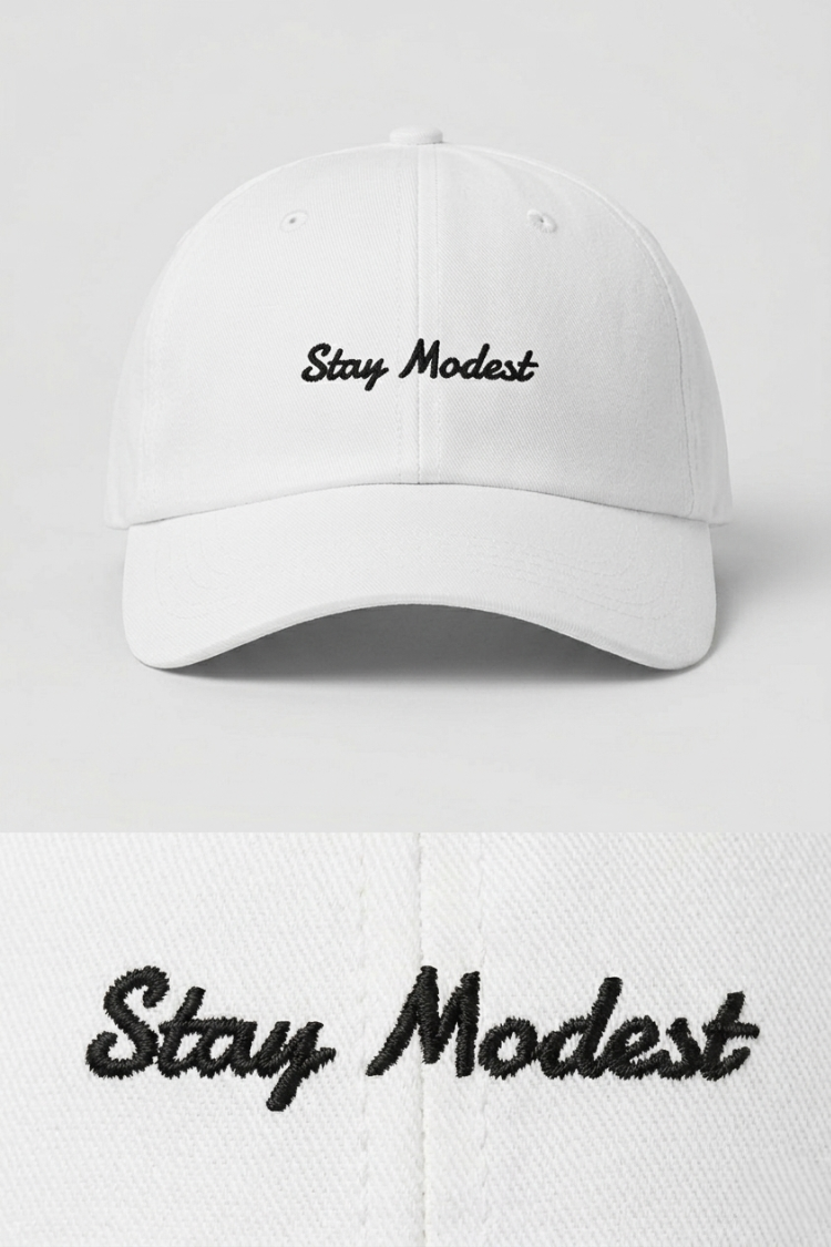 Stay Modest Low-Profile Cap
