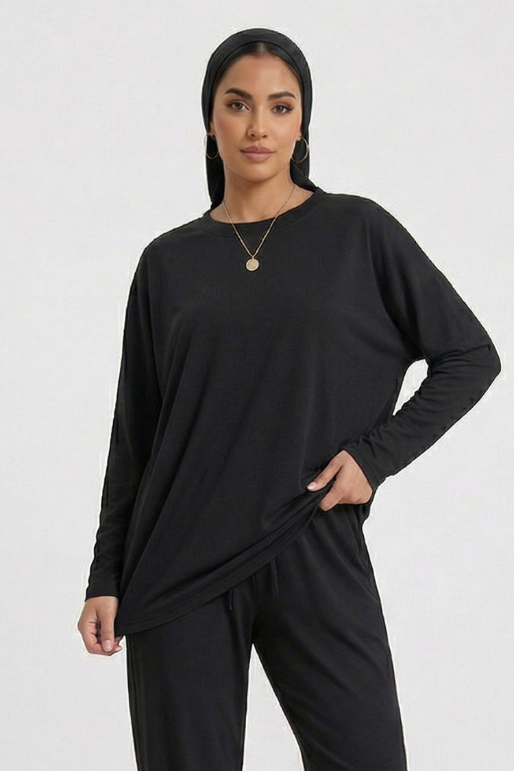 Breathe Nylon-Spandex Soft-Touch Long Sleeve
